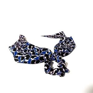 Anthro. Leopard tri color print scrunchie hair tie